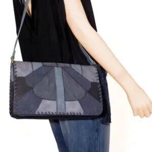 The "Maggy" by Steven. Steve Madden denim blue bag. NWOT